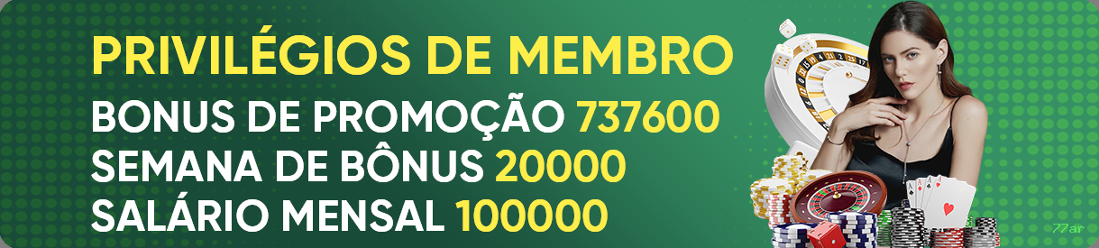 Notificações e promoções